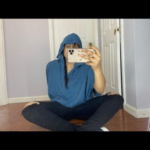 Hoodie pancho